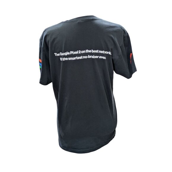 Google Pixel 2 Promo Womens T-Shirt Black Next Level Medium Cotton Blend - Picture 7 of 11